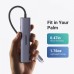 Порт-репликатор Ugreen CM478 USB Type-C HDMI, USB/3.0, Type-C for charging PD/100W (15495)