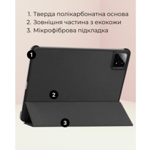 Чехол для планшета AirOn Premium Xiaomi 7/7 pro + film Black (4822352781171)