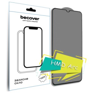 Стекло защитное BeCover HMD Arc Black (713412)