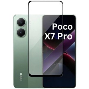 Стекло защитное BeCover Poco X7 Pro Black (713415)