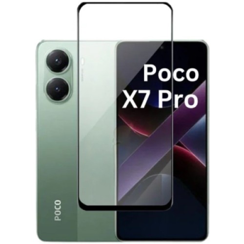 Стекло защитное BeCover Poco X7 Pro Black (713415)