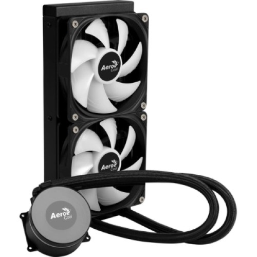 Система жидкостного охлаждения AeroCool Oasis L240 Black (ACLA-OA24117.11)