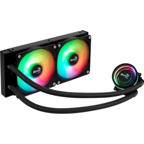Система жидкостного охлаждения AeroCool Oasis L240 Black (ACLA-OA24117.11)
