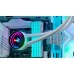 Система жидкостного охлаждения AeroCool Oasis L240 White (ACLA-OA24117.21)
