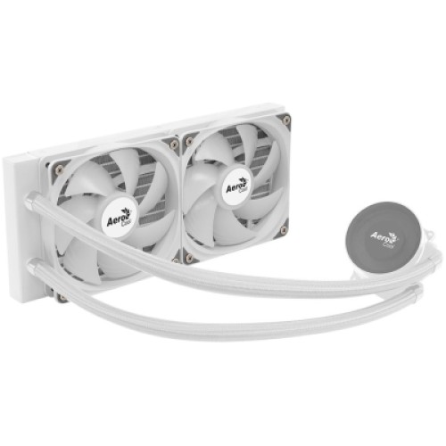 Система жидкостного охлаждения AeroCool Oasis L240 White (ACLA-OA24117.21)