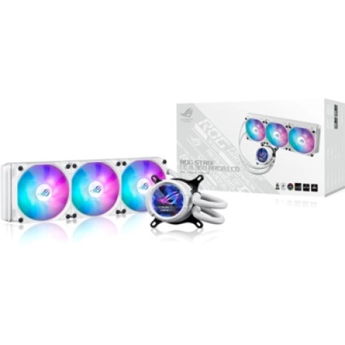 Система жидкостного охлаждения ASUS ROG Strix LC III 360 ARGB LCD White (90RC00W2-M0UAY0)
