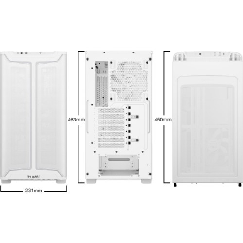Корпус Be quiet! PURE BASE 501 DX білий (BGW77)