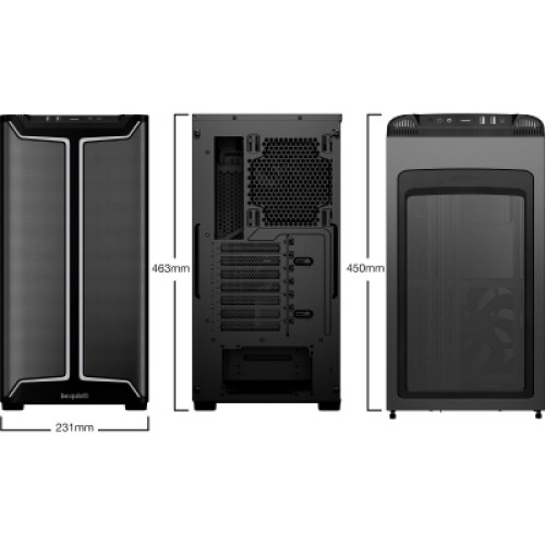 Корпус Be quiet! PURE BASE 501 DX чорний (BGW76)