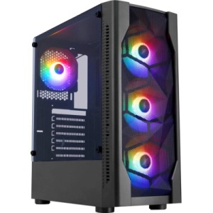 Корпус 1stPlayer D4-BK-4F1