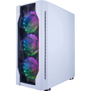 Корпус 1stPlayer D4-WH-4F1-W