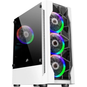 Корпус 1stPlayer D4-WH-4F1-W