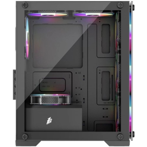 Корпус 1stPlayer X2-M-BK-4F1