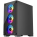 Корпус 1stPlayer X2-M-BK-4F1
