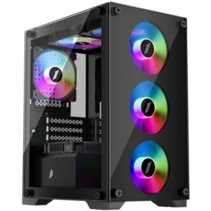 Корпус 1stPlayer X2-M-BK-4F1