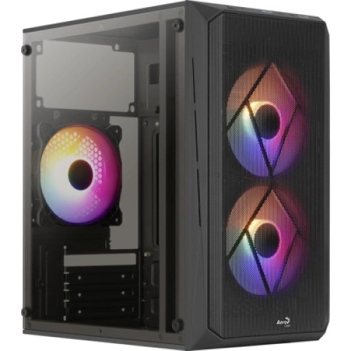 Корпус AeroCool CS-107-A-BK-v2 Black 600W (ACCX-PC14002.11)