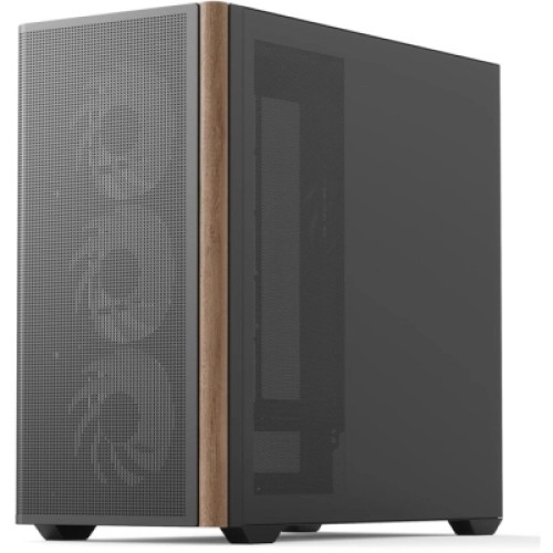 Корпус AeroCool D301A-G-BK-v2 Black (ACCS-DS03043.11)