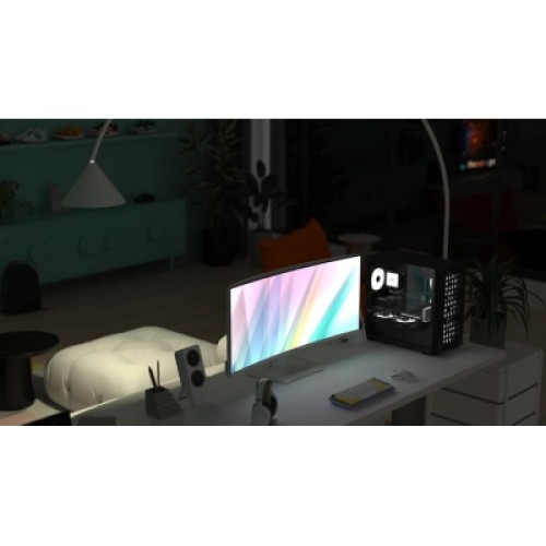 Корпус AeroCool D302A-G-BK-v1 Black (ACCS-DS04043.11)