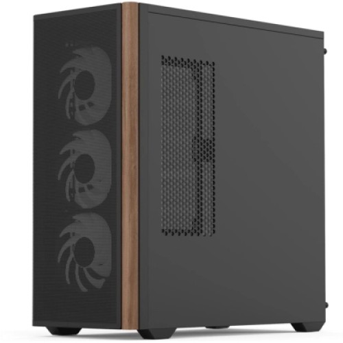 Корпус AeroCool D501A-G-BK-v2 Black (ACCM-DS01043.11)