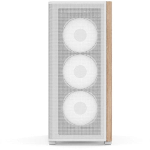 Корпус AeroCool D501A-G-WT-v2 White (ACCM-DS01043.21)