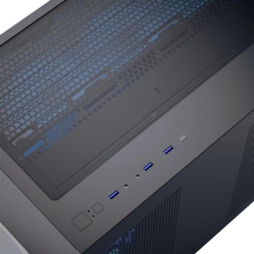 Корпус AeroCool P300C-G-BK-v1 Black (ACCS-PN02033.11)