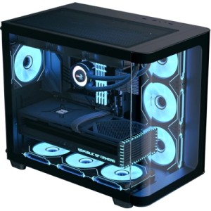 Корпус AeroCool P500C-G-BK-v1 Black (ACCM-PN01043.11)
