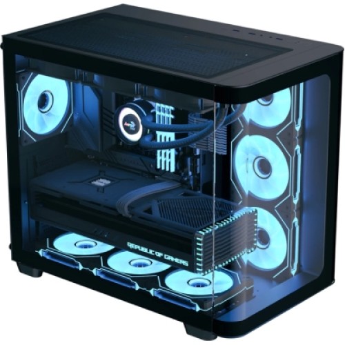 Корпус AeroCool P500C-G-BK-v1 Black (ACCM-PN01043.11)