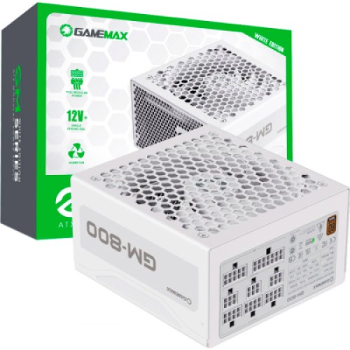 Блок питания Gamemax 800W (GM-800 Modular white)