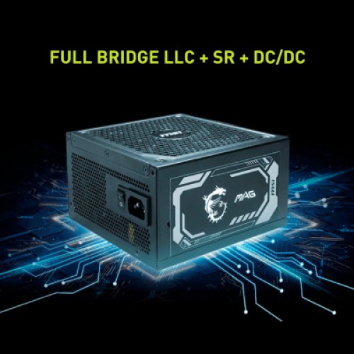 Блок питания MSI 1000W (MAG A1000GL PCIE5)