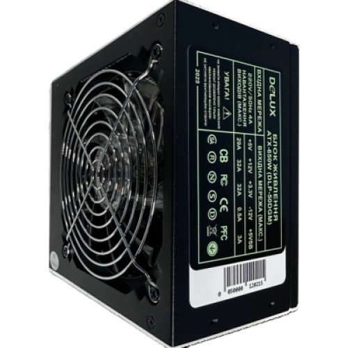 Блок питания Delux 650W (DLP-50DGM)