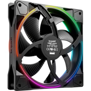 Кулер для корпуса Be quiet! Light Wings 140mm PWM Reverse чорний (BL134)