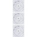 Кулер для корпуса Lian Li Reverse TL 120-3, White (G99.12RTL3W.00)