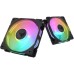 Кулер для корпуса ASUS TUF Gaming TR120 ARGB Reverse Triple Pack Black (90DA00D0-B09020)