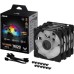 Кулер для корпуса ASUS TUF Gaming TR120 ARGB Reverse Triple Pack Black (90DA00D0-B09020)
