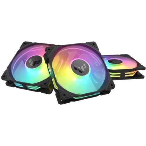 Кулер для корпуса ASUS TUF Gaming TR120 ARGB Reverse Triple Pack Black (90DA00D0-B09020)