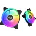 Кулер для корпуса PcCooler F3 T120 ARGB BK 3IN1