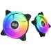 Кулер для корпуса PcCooler F3 T120 ARGB BK