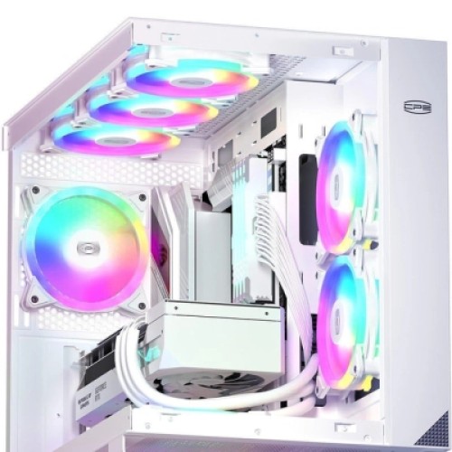 Кулер для корпуса PcCooler F3 T120 ARGB WH