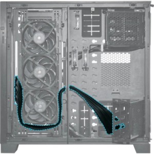 Райзер NZXT PCIe 4.0 RISER CABLE Black 900mm (G89.PW-PCIV-4-90X)