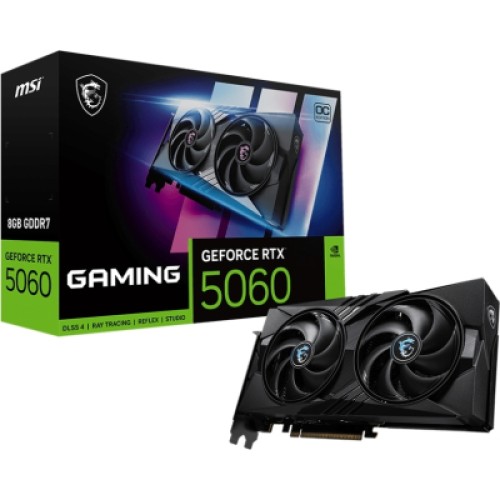 Видеокарта MSI GeForce RTX5060 8Gb GAMING OC (RTX 5060 8G GAMING OC)