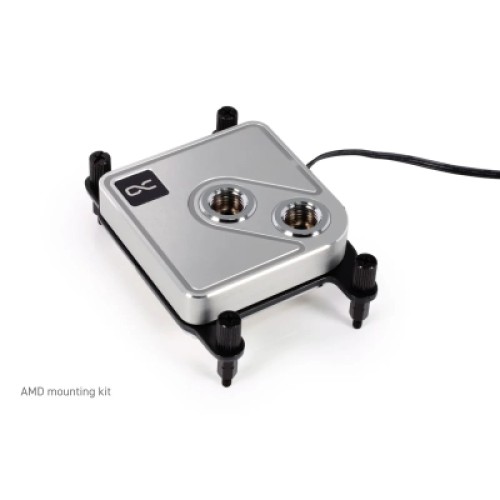 Водоблок Alphacool Core 1 Aurora Silver - AM4 / AM5 Intel LGA 1700 / LGA 1851 (13447)