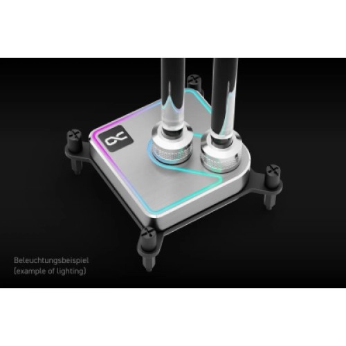 Водоблок Alphacool Core 1 Aurora Silver - AM4 / AM5 Intel LGA 1700 / LGA 1851 (13447)