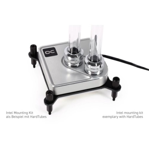 Водоблок Alphacool Core 1 Aurora Silver - AM4 / AM5 Intel LGA 1700 / LGA 1851 (13447)