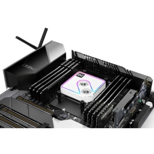Водоблок Alphacool Core 1 Aurora White - AM4 / AM5 Intel LGA 1700 / LGA 1851 (13834)