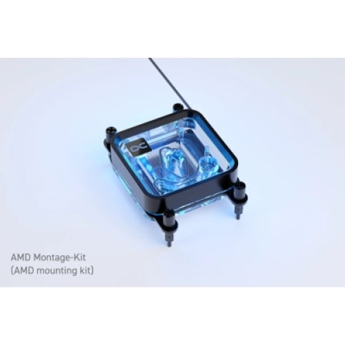 Водоблок Alphacool Core 1 LT Aurora Acrylic - AM4 / AM5 Intel LGA 1700 / LGA 1851 (13886)