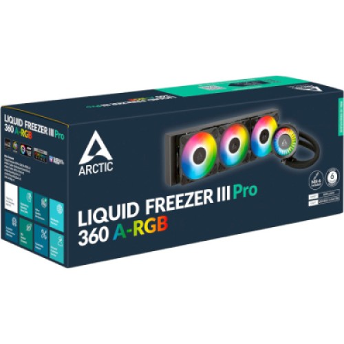 Система жидкостного охлаждения Arctic Liquid Freezer III Pro 360 A-RGB (ACFRE00184A)