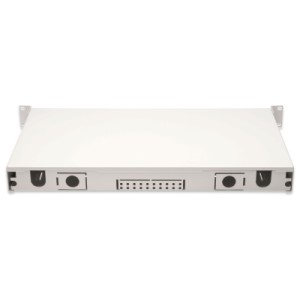 Патч-панель 1U 19", 12xLC duplex, incl, Splice Cass, OS2 Color Pigtails, Adapter Digitus (DN-96331/9)