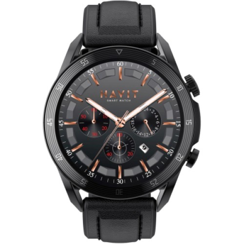 Смарт-часы Havit HV-M9030 PRO IP68 Bluetooth Call Black (HV-M9030 PRO Black)
