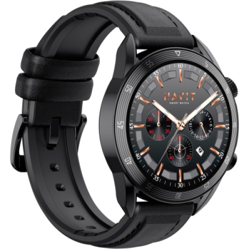 Смарт-часы Havit HV-M9030 PRO IP68 Bluetooth Call Black (HV-M9030 PRO Black)