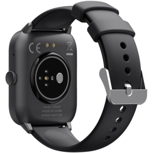 Смарт-часы Havit HV-M9037 IP67 Bluetooth Call Black (HV-M9037 Black)