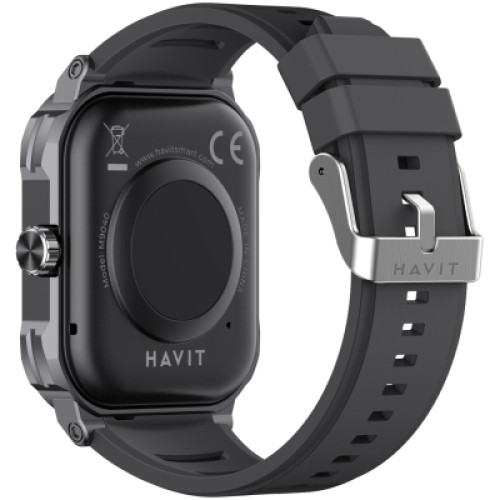 Смарт-часы Havit HV-M9040S IP67 Bluetooth Call Black (HV-M9040S Black)